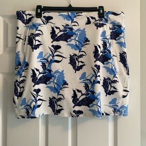 CB Drytec Annika Floral Golf Skort Size XL